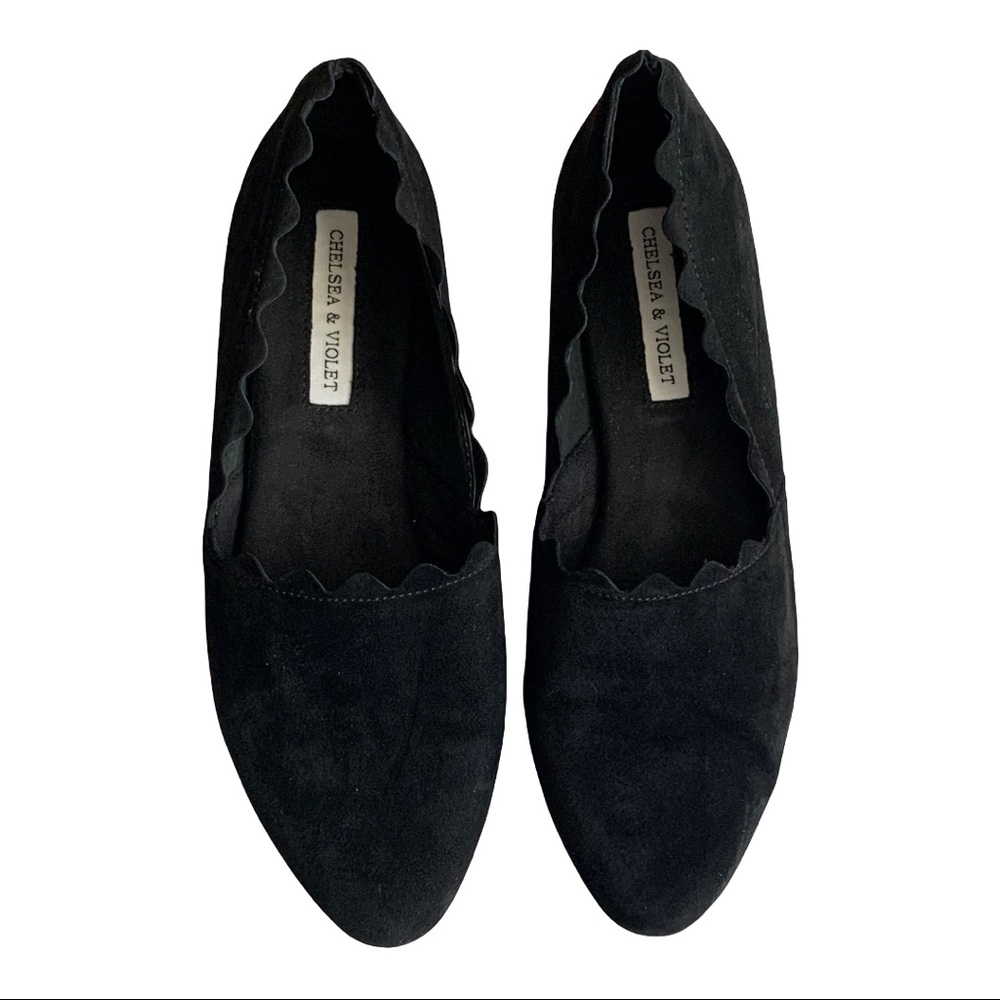 Chelsea & Violet Shoe , Black, Size 6.5M